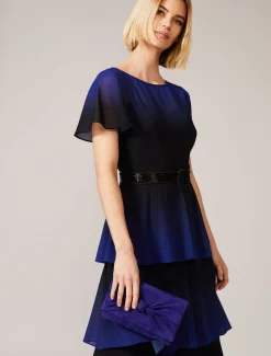 Rosalie Dipdye Tiered Dress