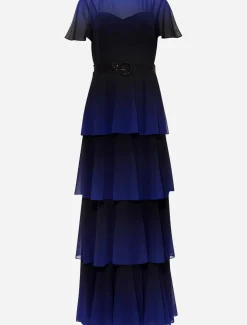 Rosalie Dipdye Tiered Dress