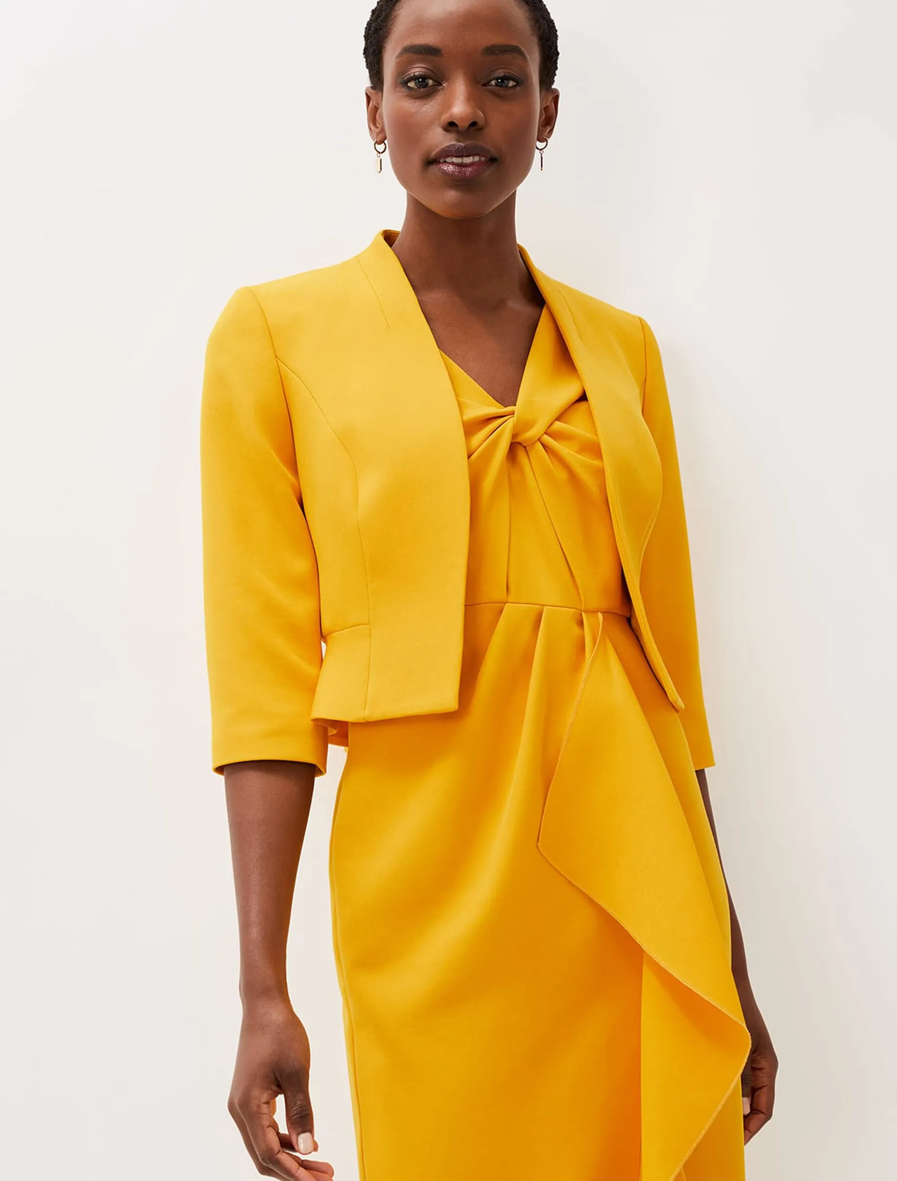 Rosalyn Fluted Sleeve Occasion Jacket