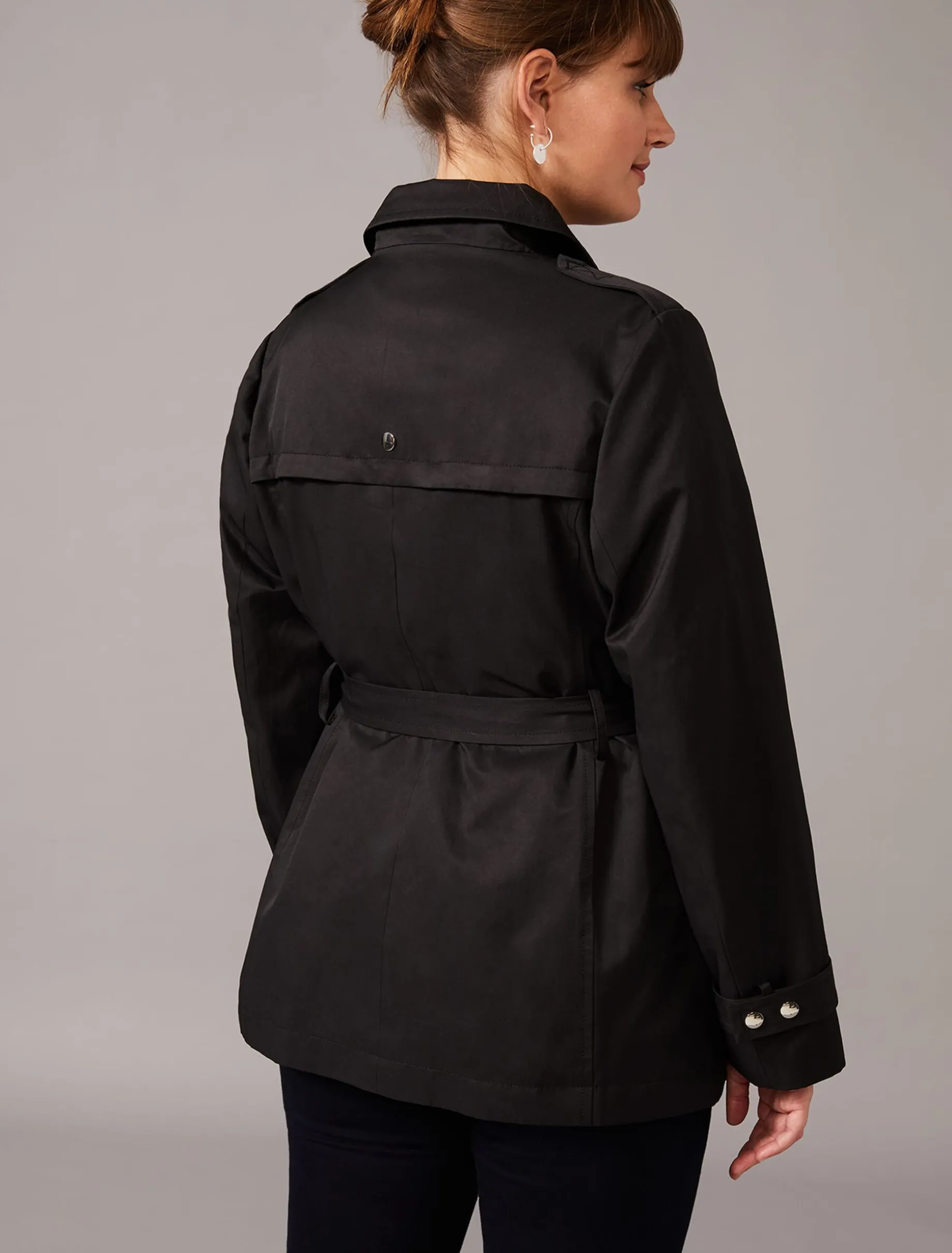 Rose Soft Biker Coat