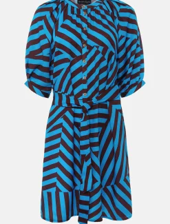 Rosella Striped Mini Dress