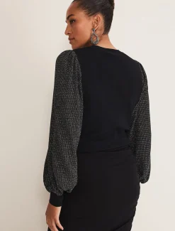 Rosen Disco Sleeve Knit