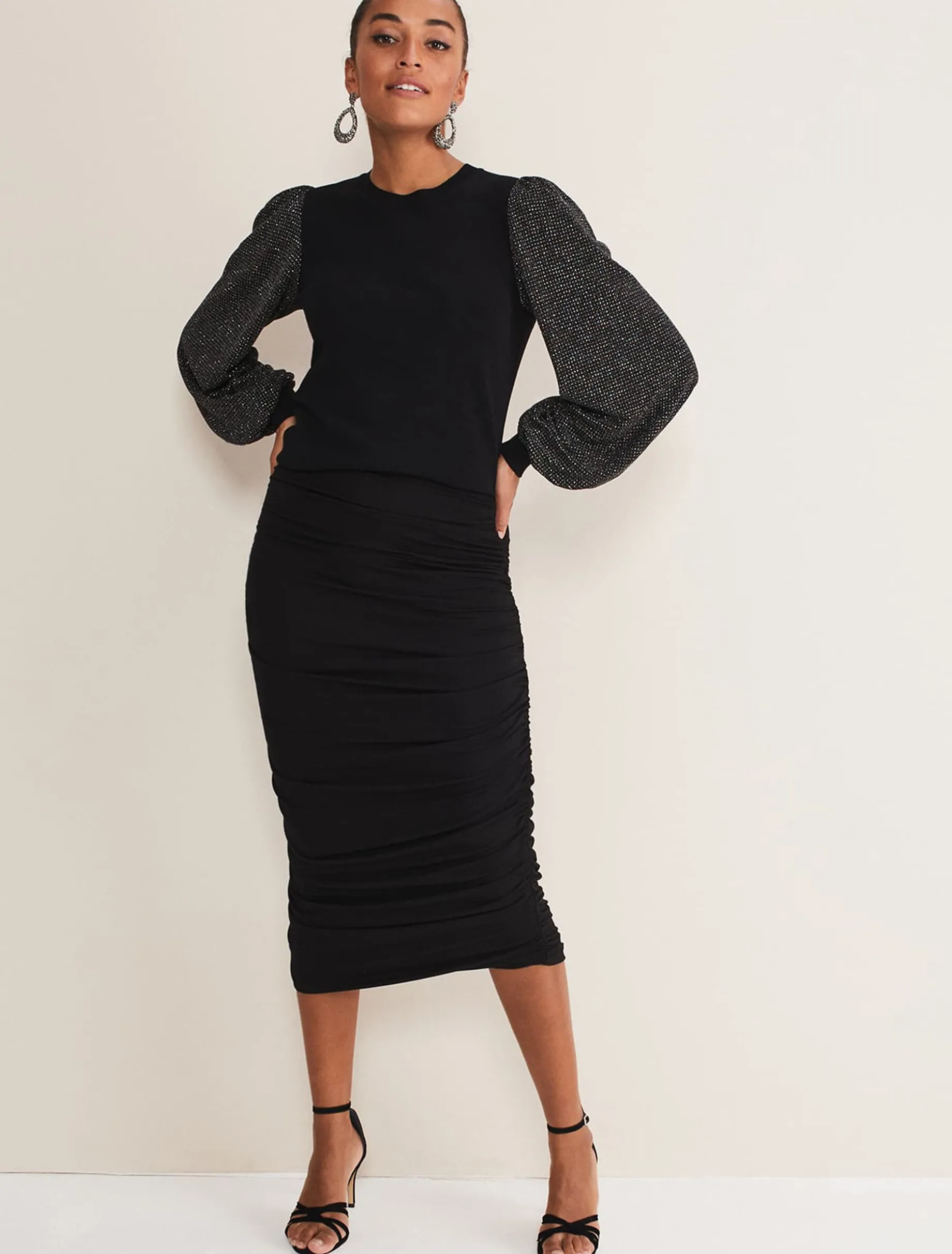 Rosen Disco Sleeve Knit
