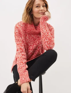 Rosia Melange Chunky Knit Jumper