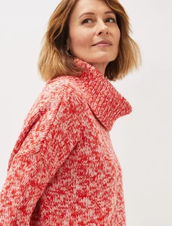 Rosia Melange Chunky Knit Jumper