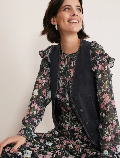 Rowena Denim Waistcoat