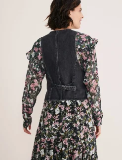Rowena Denim Waistcoat