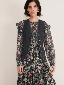 Rowena Denim Waistcoat