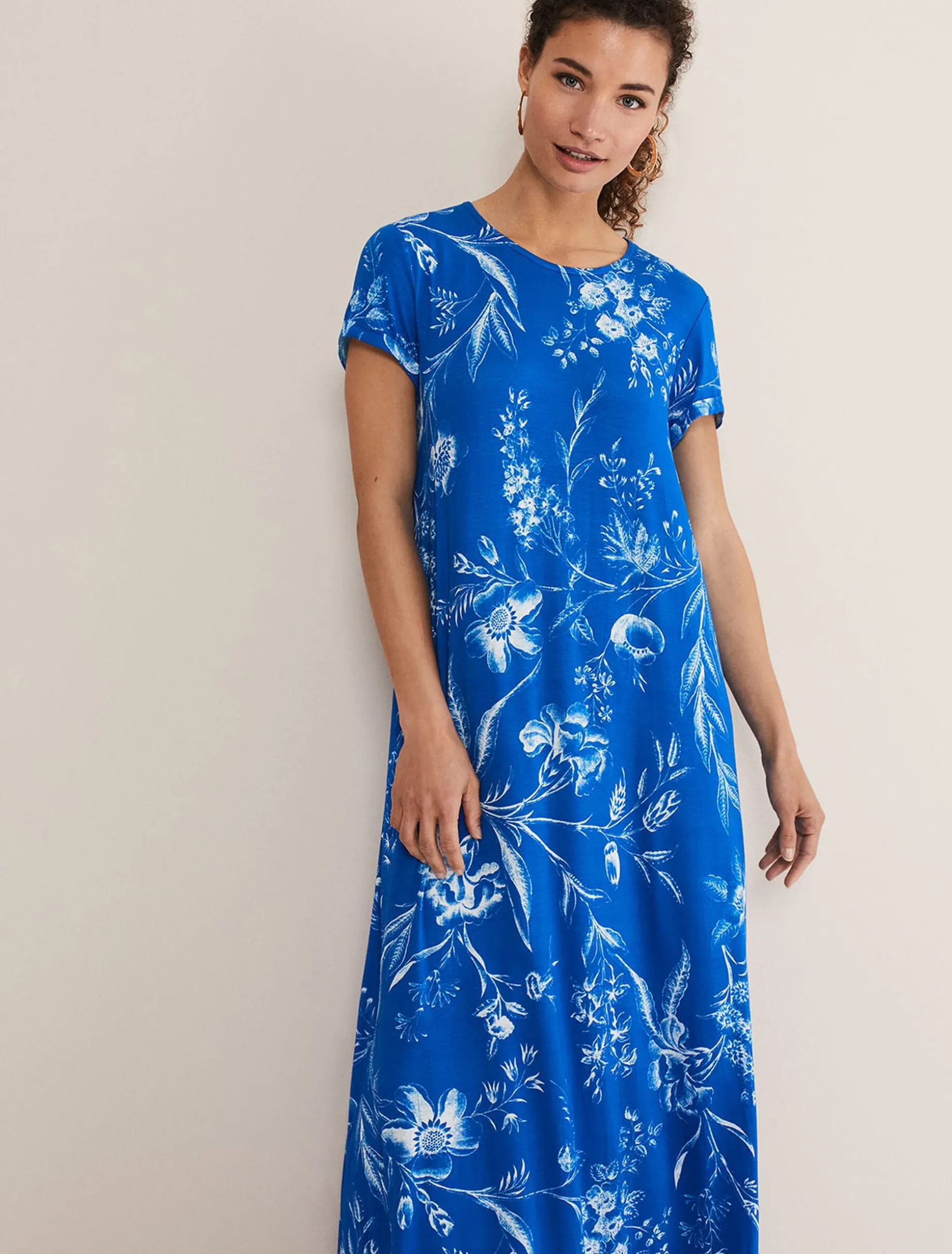 Roxana Printed T-Shirt Dress