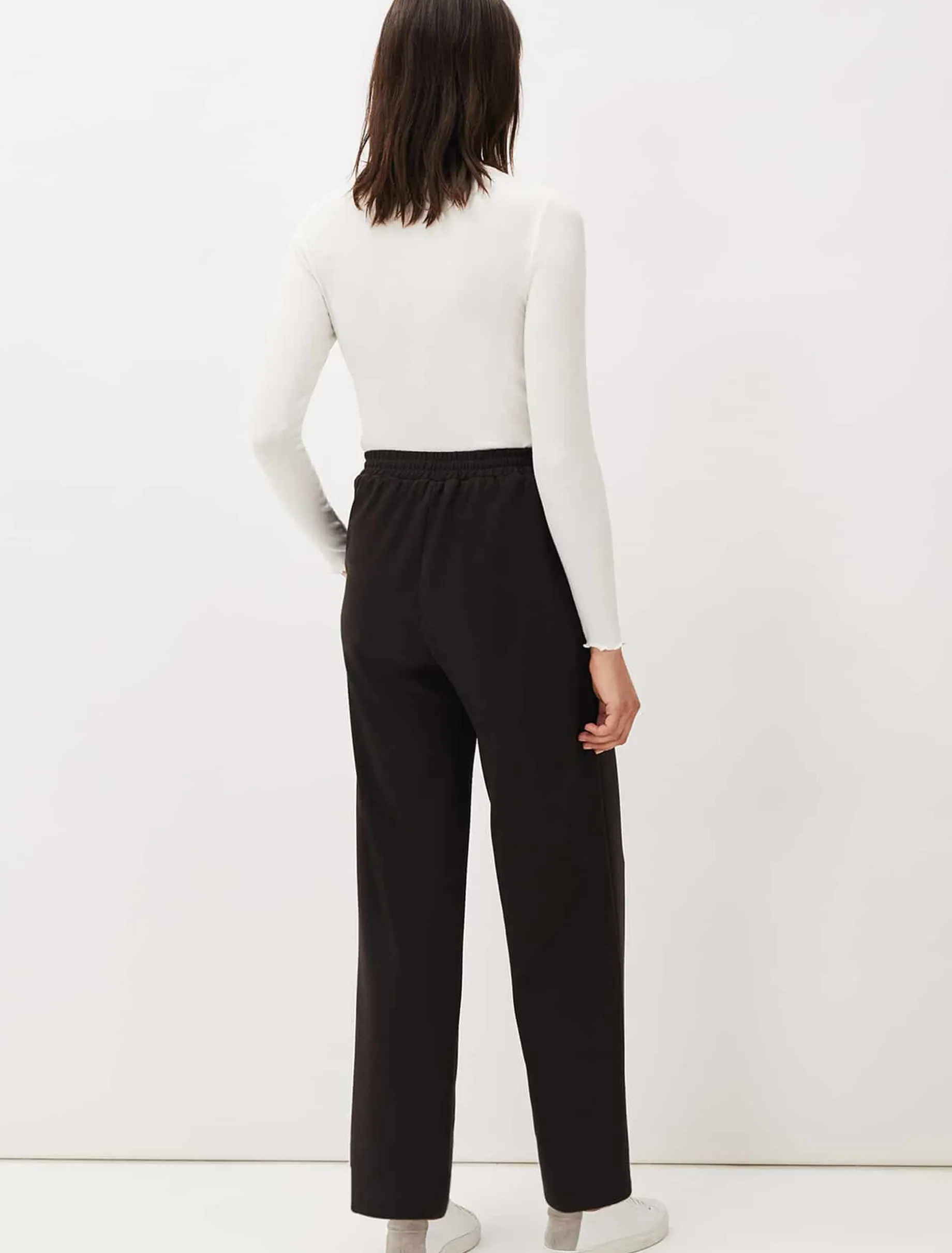 Ruth Wide Leg Jersey Trousers