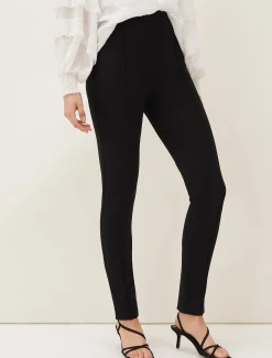 Sabrina Zip Hem Ponte Trousers