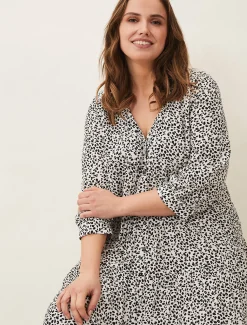 Sadie Printed Swing Dress