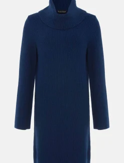 Saffie Cosy Ribbed Sleeve Knit Dress