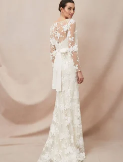Saffron Lace Wedding Dress