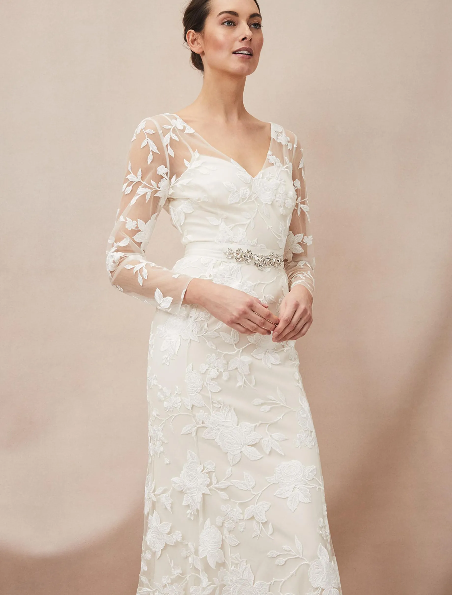 Saffron Lace Wedding Dress