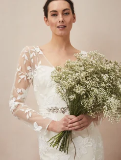 Saffron Lace Wedding Dress