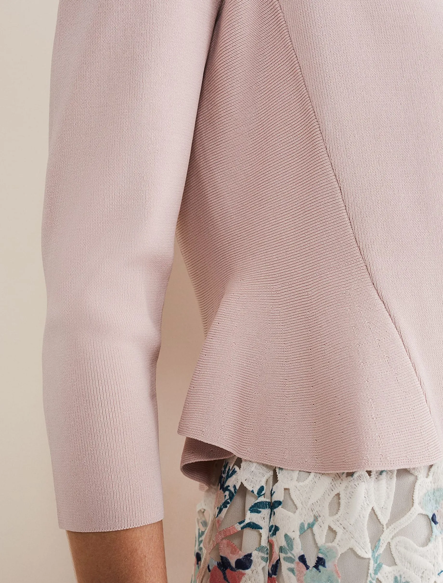 Salma Flare Hem Knitted Jacket