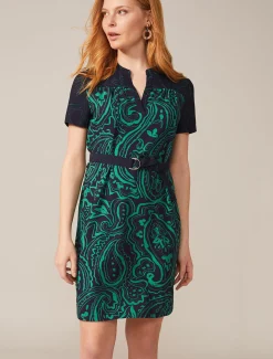 Samaya Paisley Print Tunic Dress