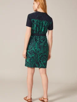 Samaya Paisley Print Tunic Dress
