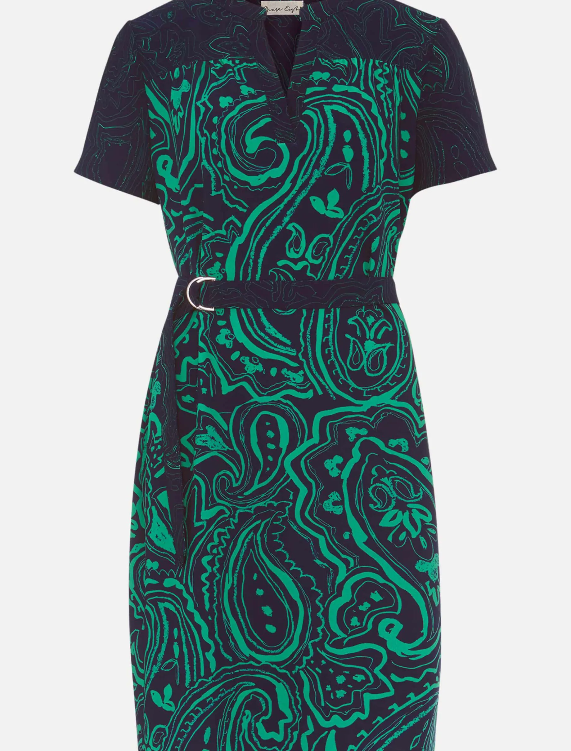 Samaya Paisley Print Tunic Dress