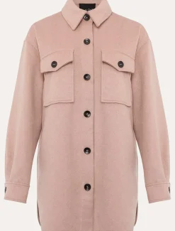 Sammy Plain Wool Shacket