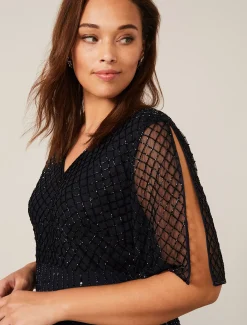 Sascha Beaded Maxi Dress