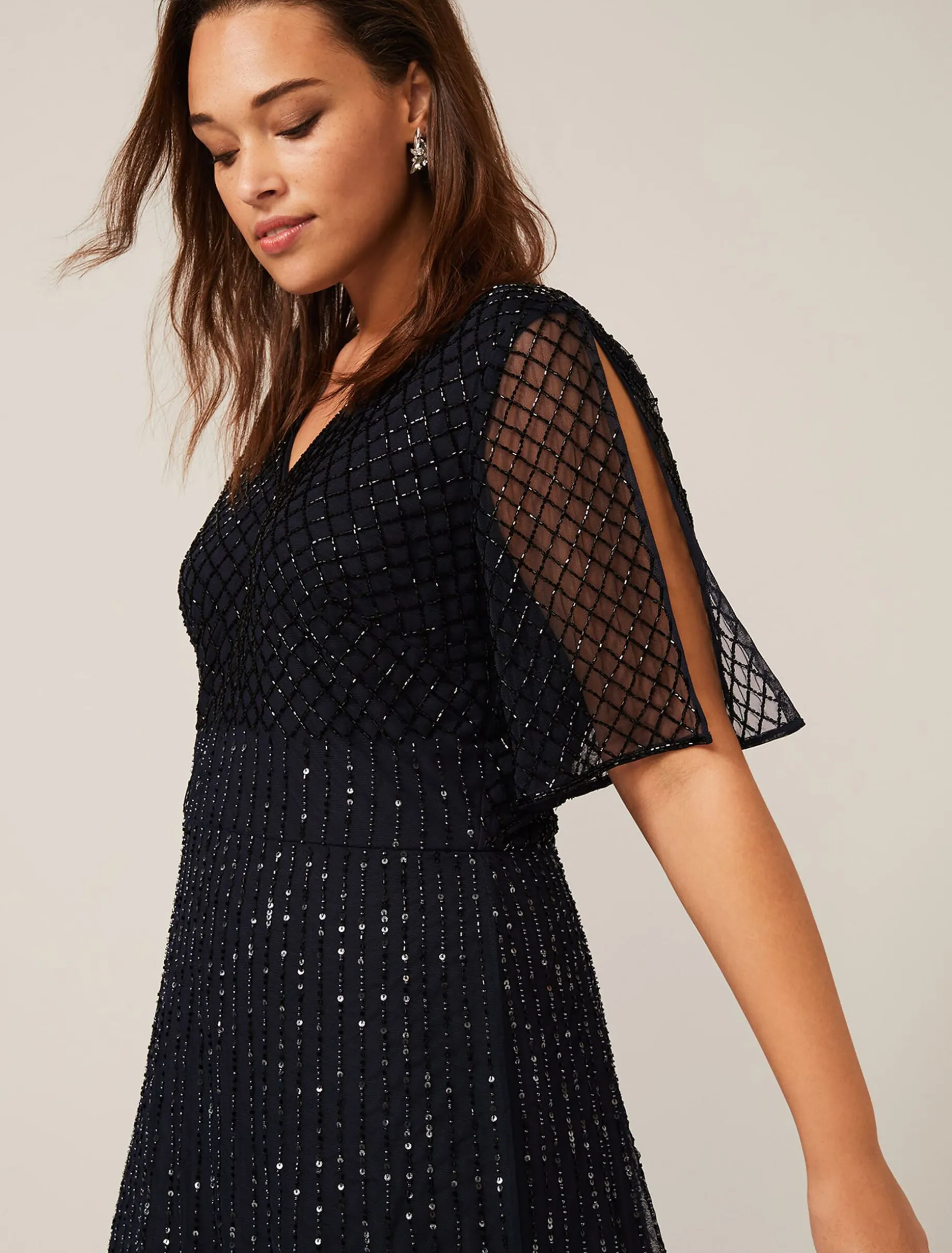 Sascha Beaded Maxi Dress