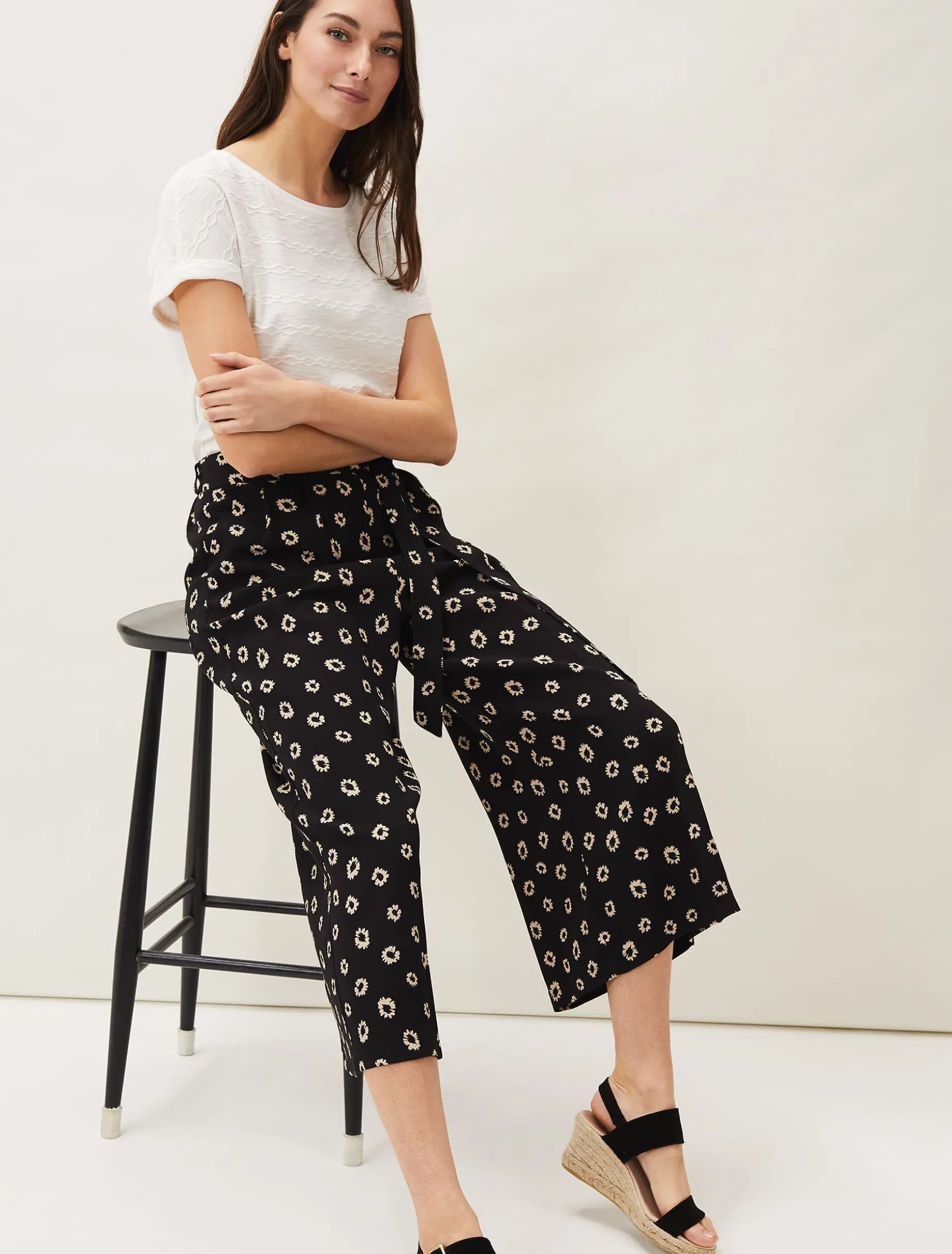 Sasha Floral Culottes