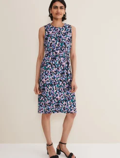 Sasha Side Tie Jersey Dress