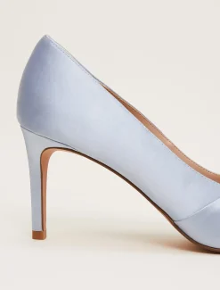 Satin Knot Front Court Shoe