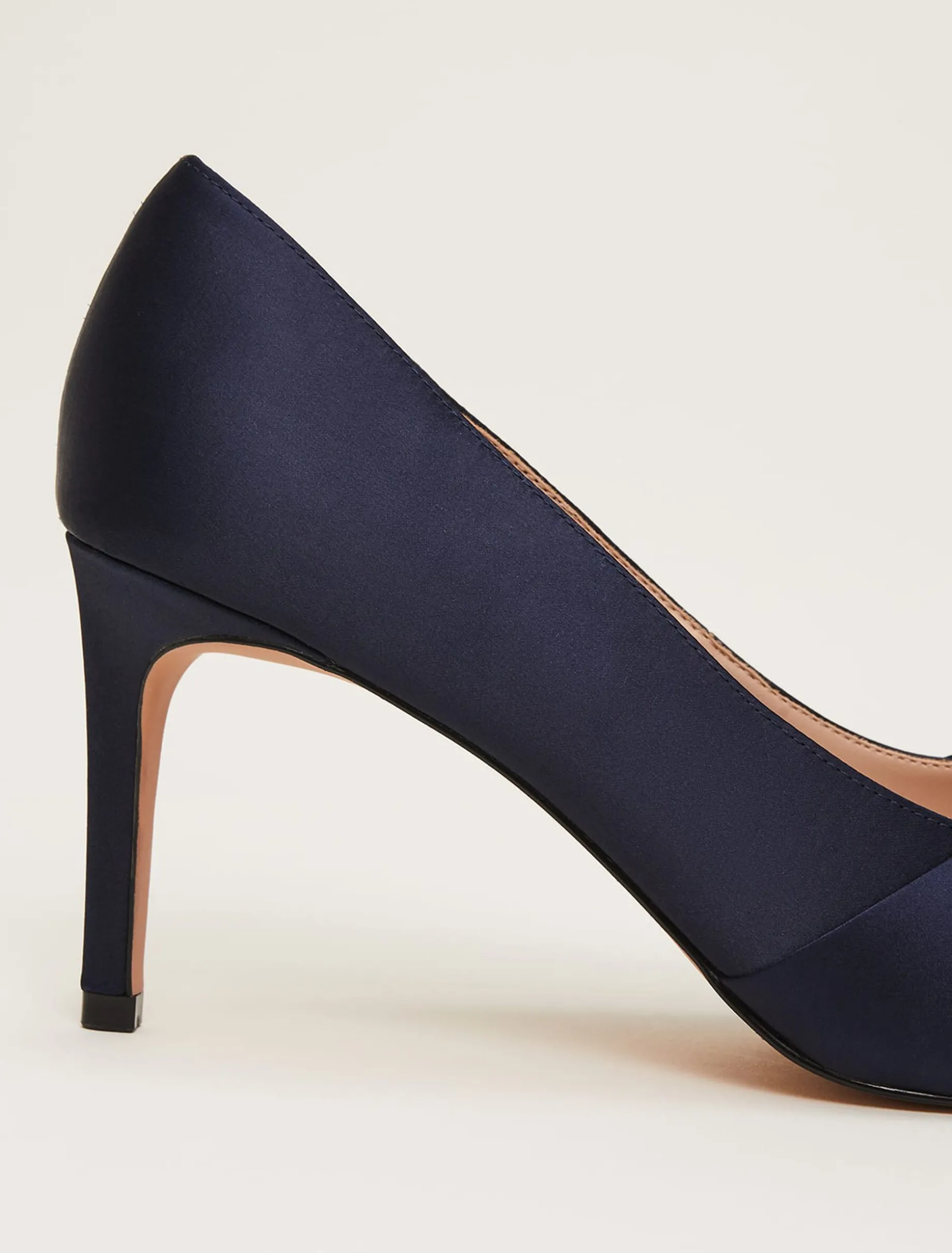 Satin Knot Front Court Shoe
