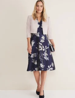 Satin Knot Front Court Shoe