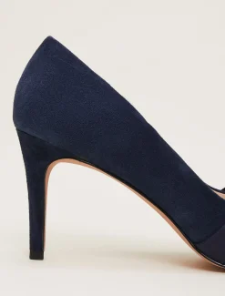 Satin Twist Peeptoe Shoe