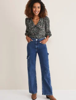 Scout Cargo Wide Leg Jeans