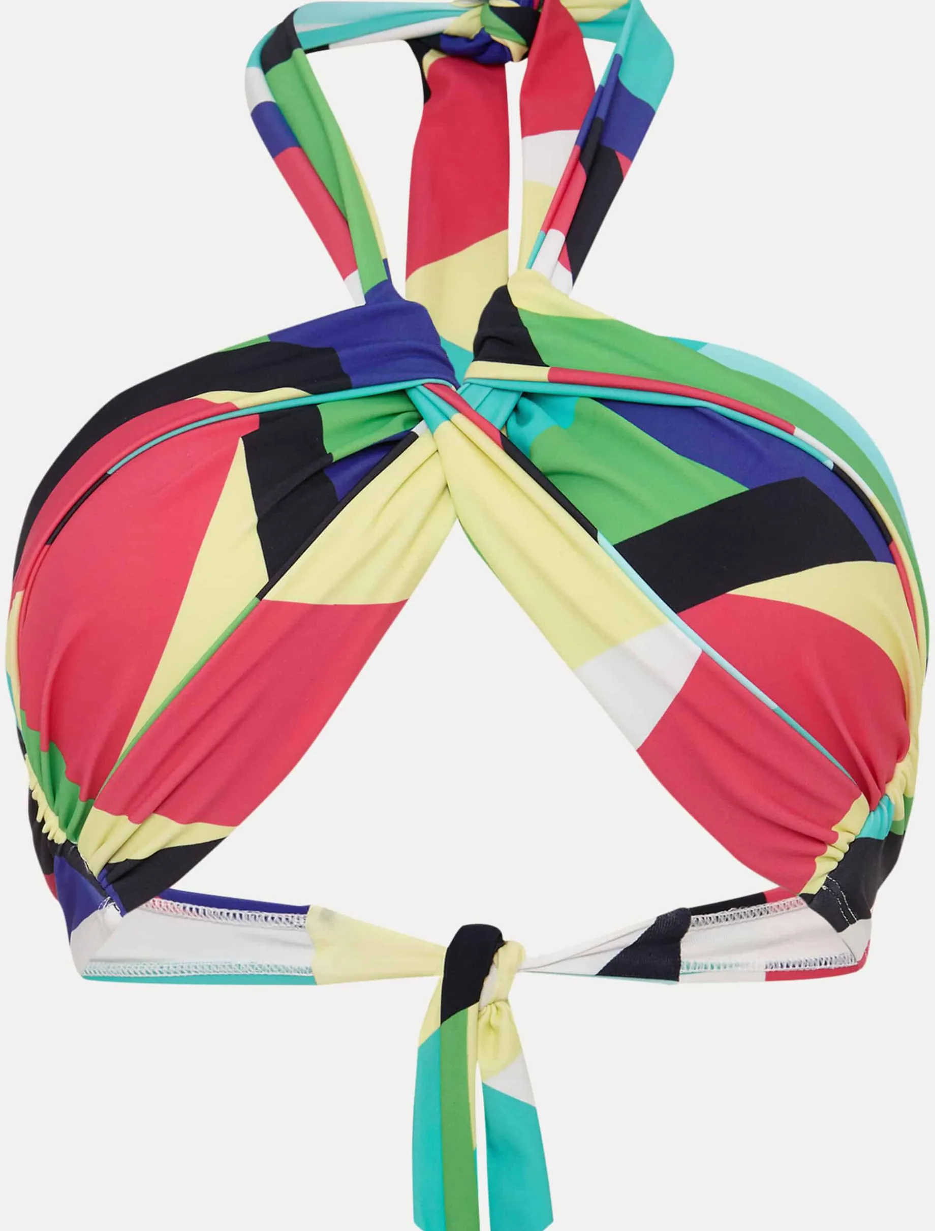 Sedinia Abstract Print Bikini Top