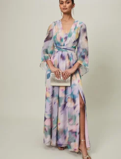 Selene Printed Maxi Dress