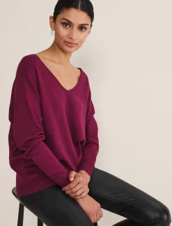 Senita V Neck Knit Jumper