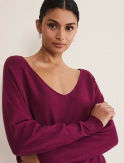Senita V Neck Knit Jumper