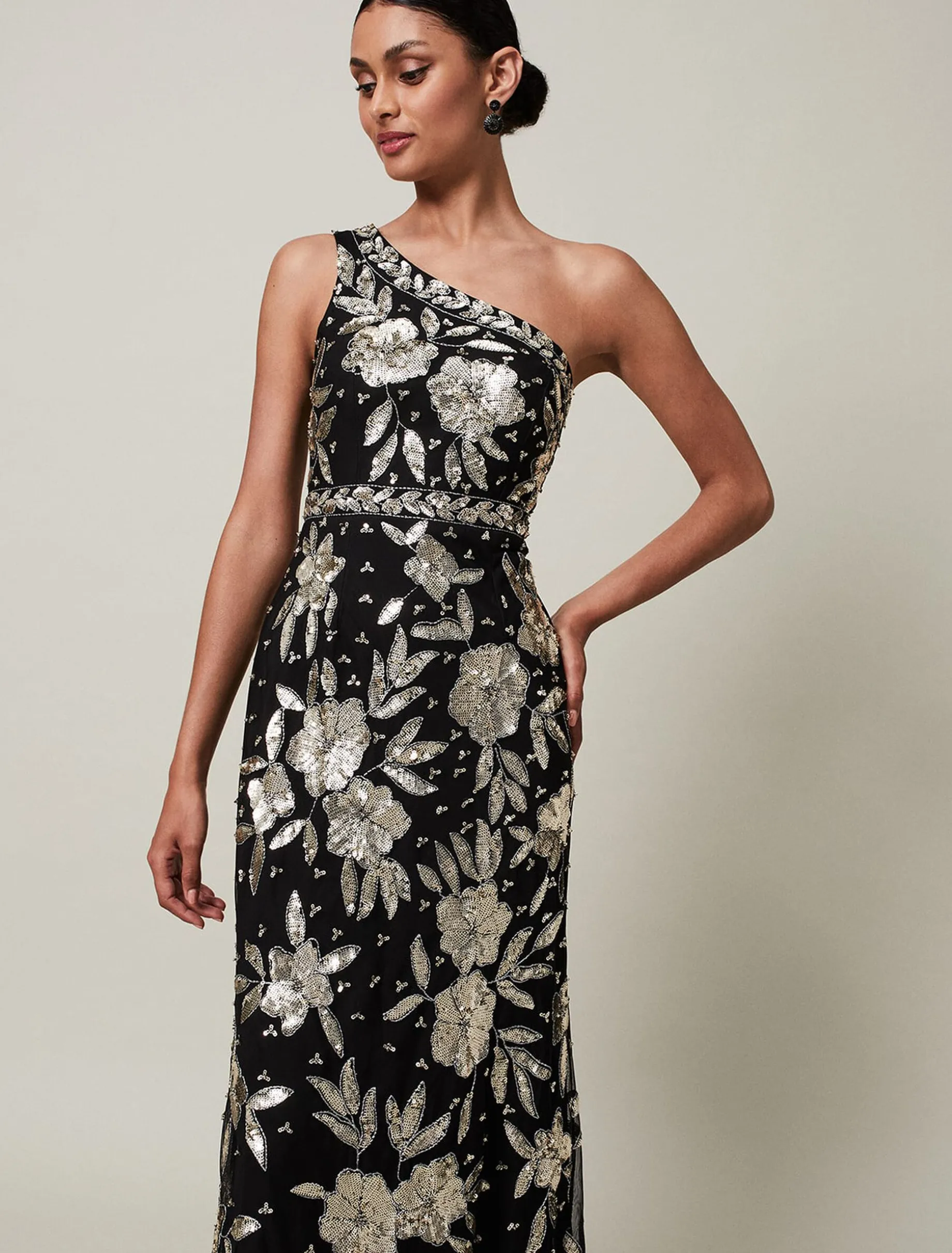 Serafina Embellished Maxi Dress