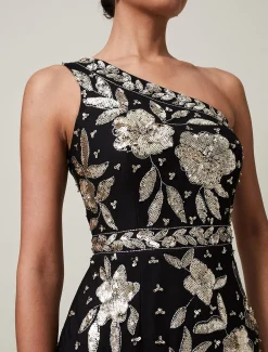 Serafina Embellished Maxi Dress