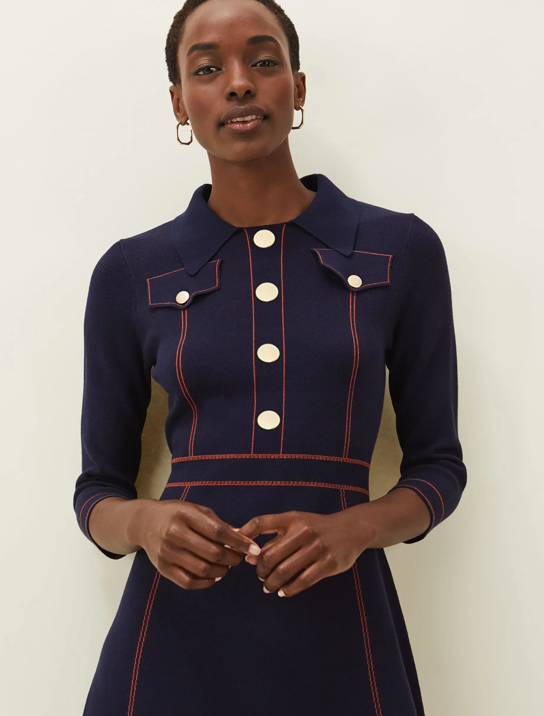 Serenity Fit And Flare Dress