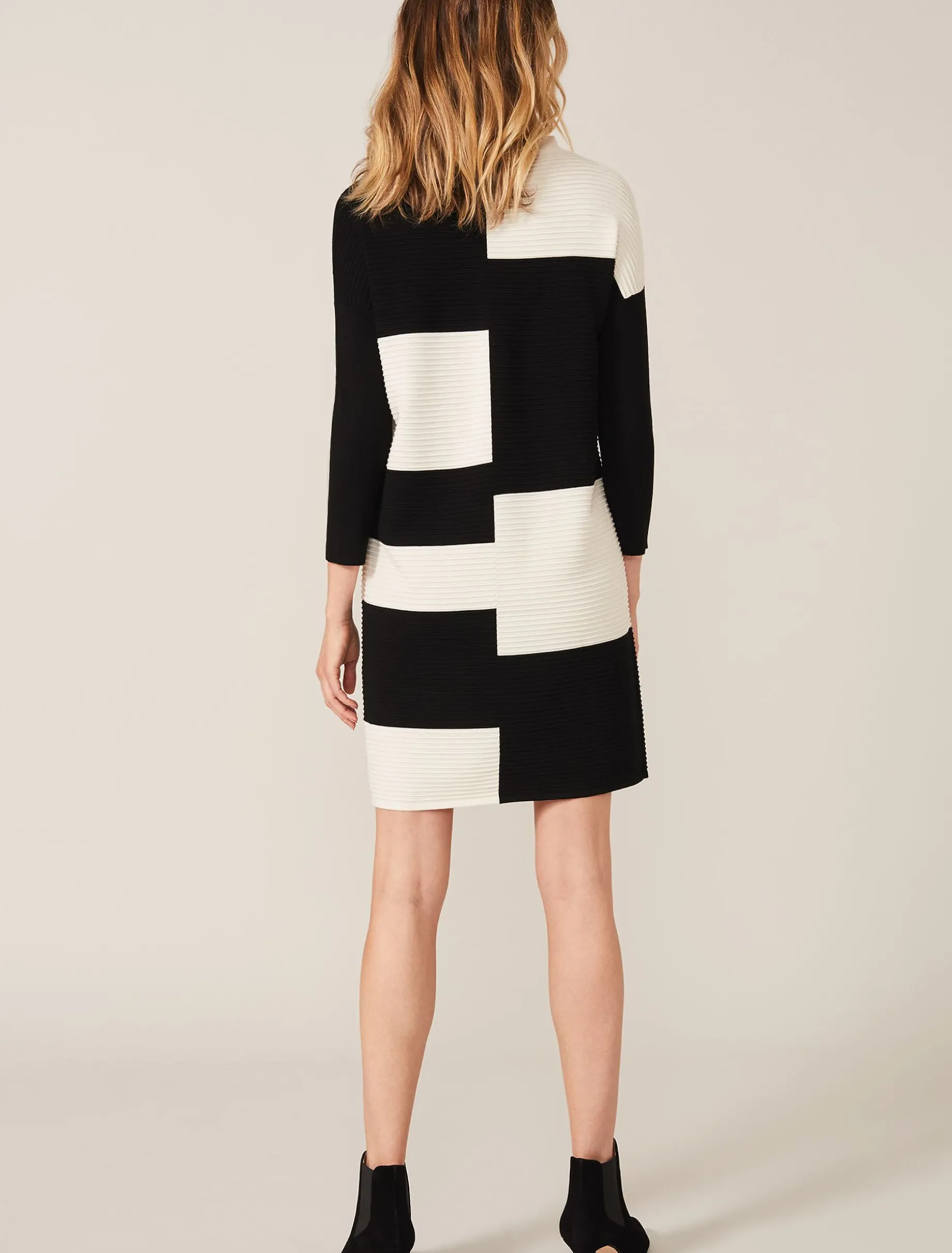Severine Piano Block Dress
