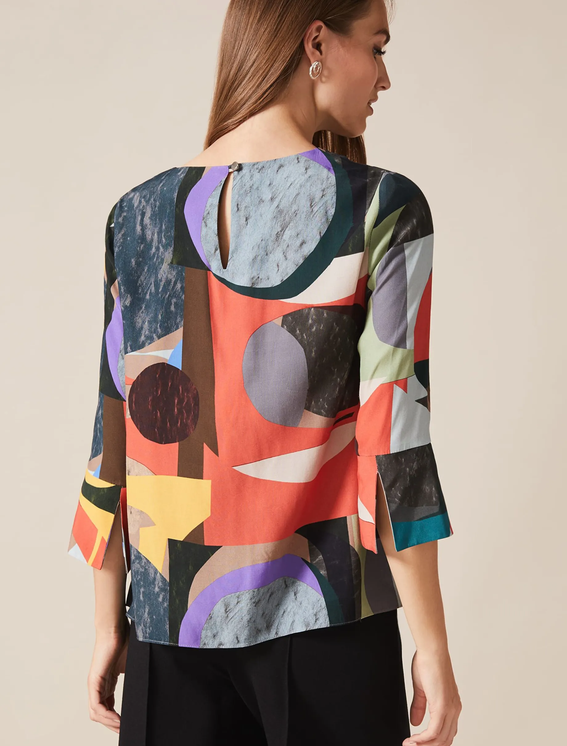 Sevina Print Blouse