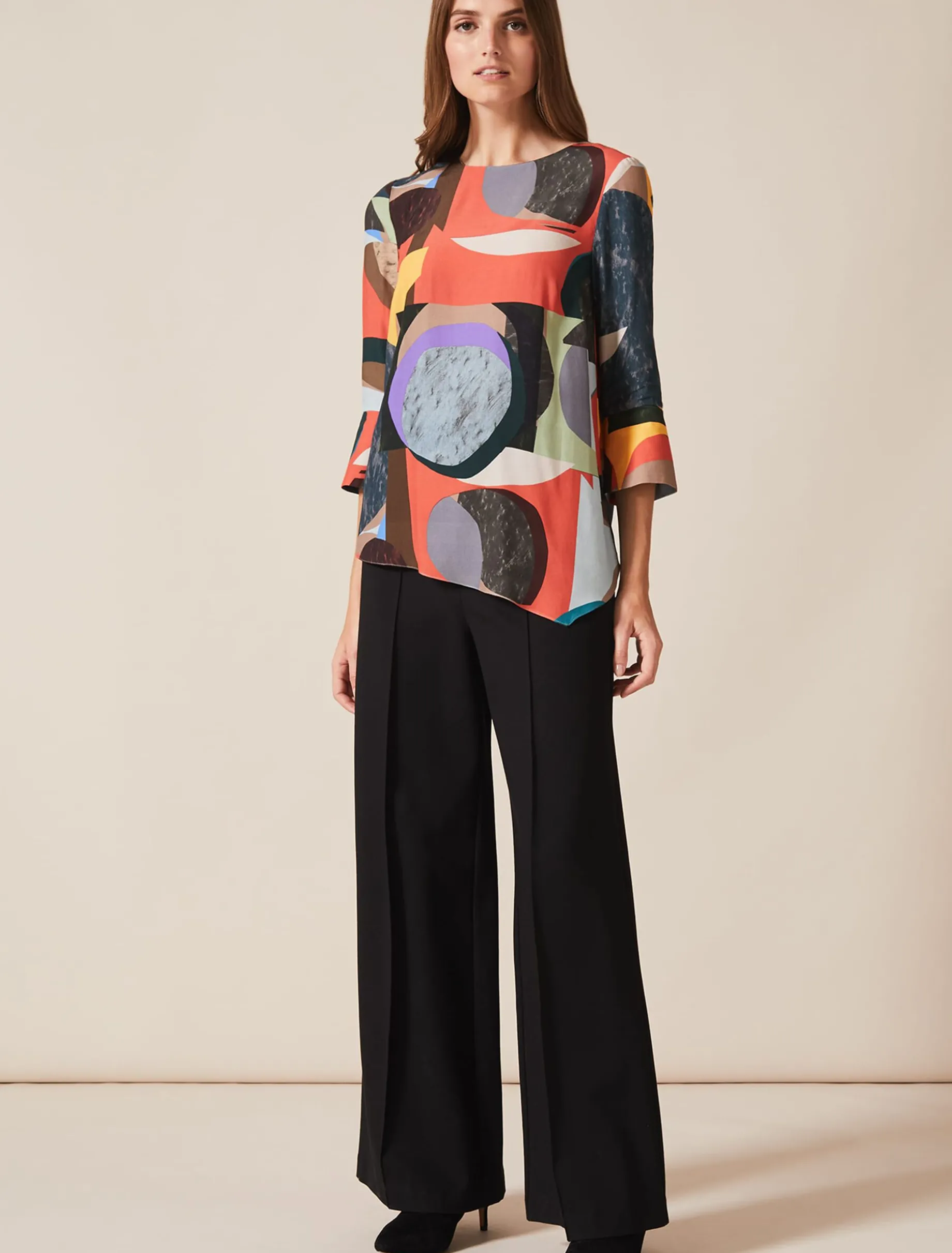 Sevina Print Blouse