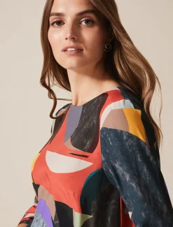 Sevina Print Blouse