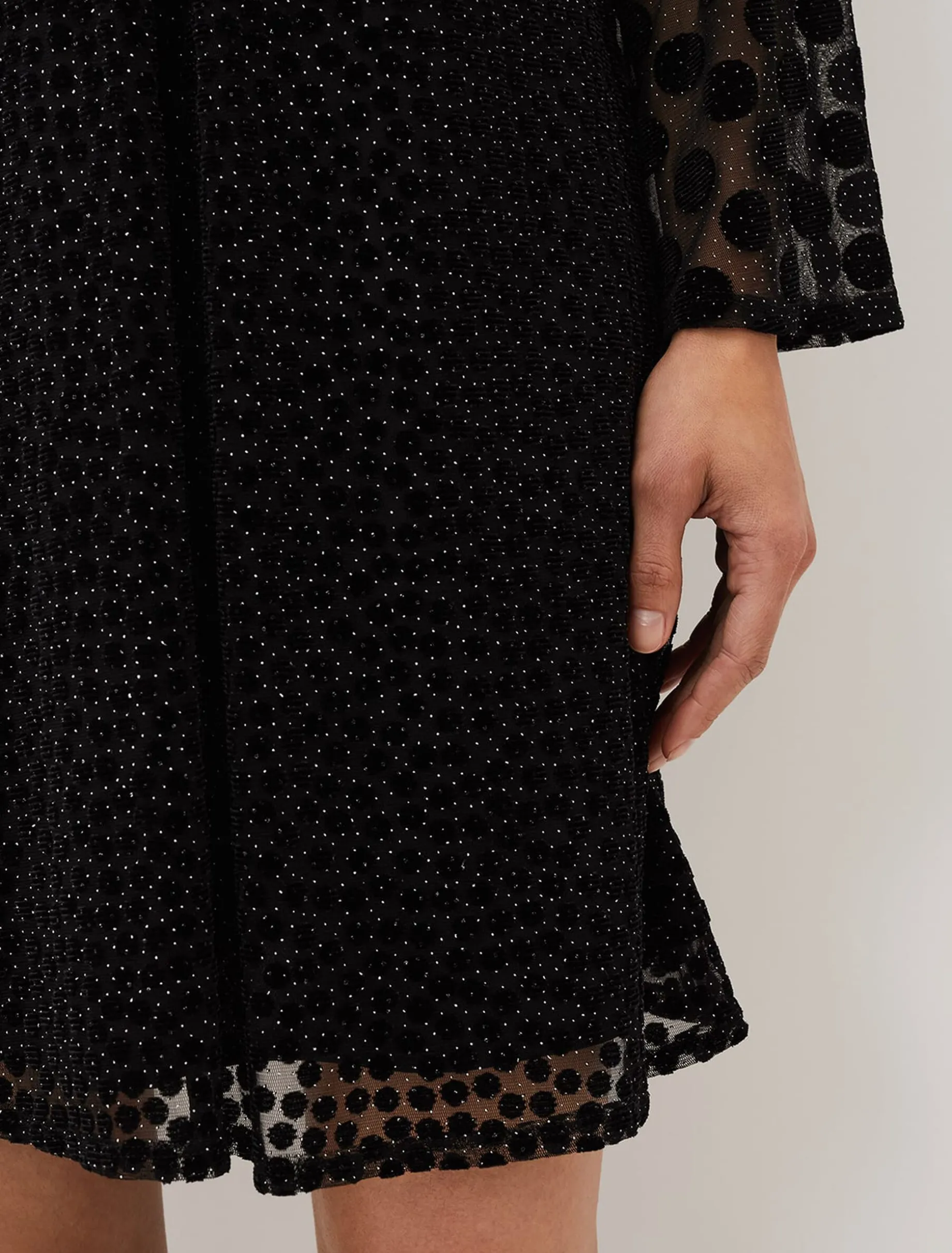 Sevina Spot Tunic Dress