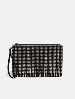 Shae Sparkle Tassel Clutch Bag