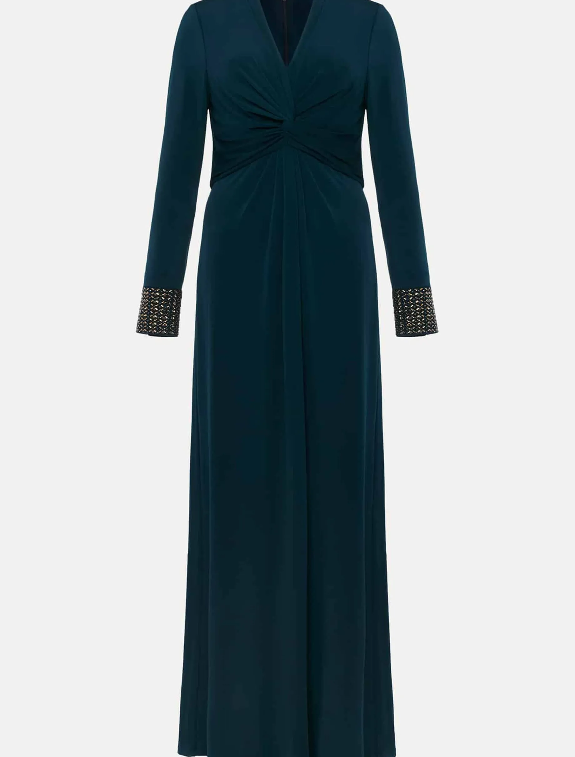 Shanelle Embellished Cuff Maxi Dress