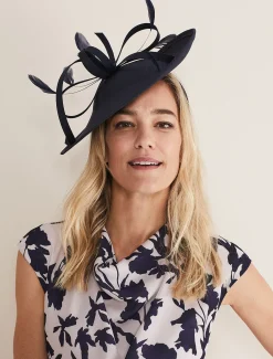 Shantung Oval Disc Fascinator