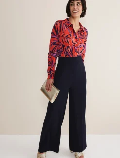 Shareen Leaf Print Shirt